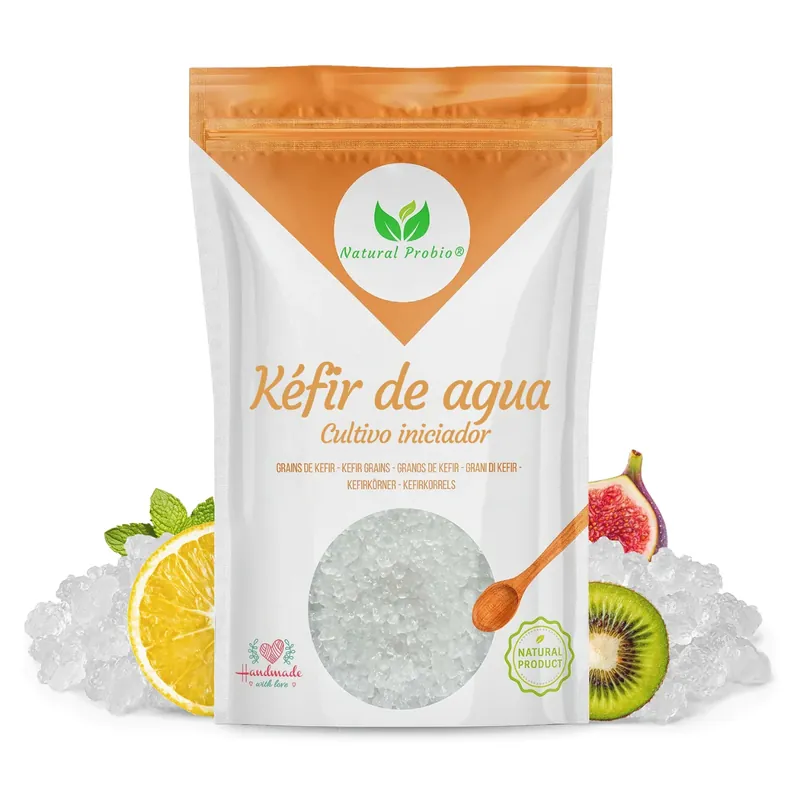 Sobre de nódulos de kéfir de agua vivos Natural Probio