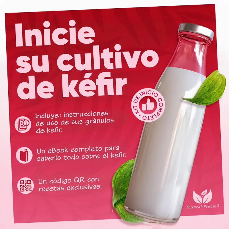 Kit de inicio con instrucciones, ebook y recetas